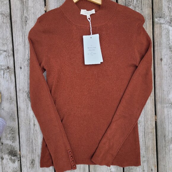 Sezane  Simon Jumper-Caramel - Picture 8 of 14